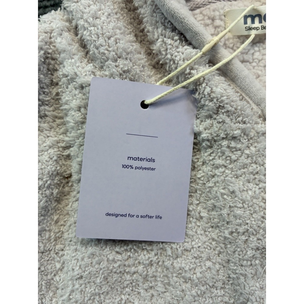 MellowSoft Zip-up Hoodie Super Soft Full Zip Fleece Long Sleeve Cozy Lilac XL - Picture 9 of 13